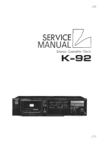 Luxman K-92-Service-Manual 